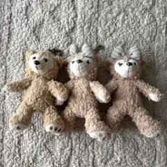 ディズニー ダッフィー シェリーメイ ぬいぐるみバッジ ディズニーシー ぬいば