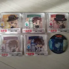 【まとめ売り】名探偵コナン　劇場版　ジオラマアクリルスタンド　コースター