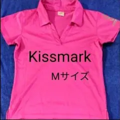 Kissmark ポロシャツ ピンク Mサイズ 半袖 レディースのサムネイル