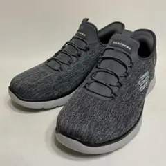 未使用品 スケッチャーズ Slip-ins グレー 27cm