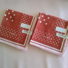 ☆新品未使用☆ フルラハンカチ2枚セット(大判サイズ・日本製)