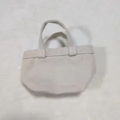 無印良品　帆布ミニトートバッグ【ミニチュアサイズ】のサムネイル