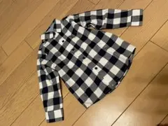 未使用タグ付き　プチバトー　チェックシャツ