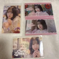 桜庭遥花　きゅーすと　ラブトレ　MVラッフルくじ　クリアカード　ステッカー