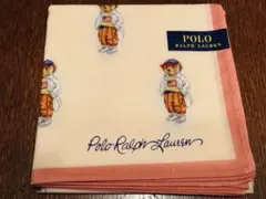 【新品未使用】Polo Ralph Lauren クマデザイン ハンカチ
