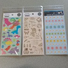 日本製 ステッカーセット 多様なデザイン　　紙もの