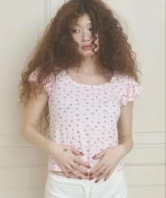 韓国 ウィッシュコア Musinsa SHAKIRI POSY LACE TOP - メルカリ