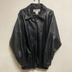 【USA製】90s POSITANO ライダースジャケット　タロンジップSサイズ