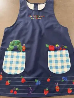 新品　はらぺこあおむし　ベリー　保育士エプロン