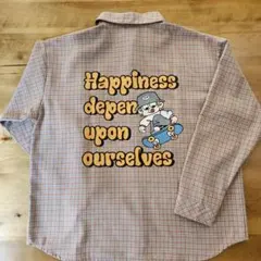 新品未使用　キッズ　長袖　シャツ