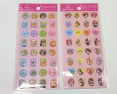 ディズニー　ストーンシール　２点セット