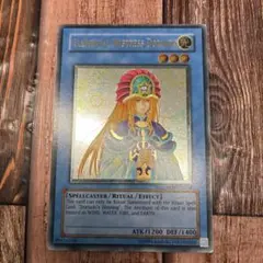 遊戯王　英語版　精霊術師ドリアード　レリーフ 遊戯王 精霊術師 ドリアード EU レリーフ ドイツ 1stの通販 くも