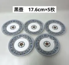 ウェッジウッド フロレンティーン ゴールド プレート ソーサー 皿 5枚