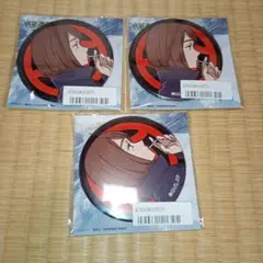 呪術廻戦　懐玉・玉折　システムサービス　家入硝子　缶バッジ　3個セット