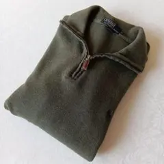 Polo by Ralph Lauren 綿ジップアップセーター M