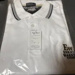 Enric Warren ホワイト ポロシャツ L
