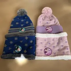 ミッキー・ミニーマウス 帽子セット 54cm