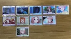 映画 五等分の花嫁 アクリルカード　10枚