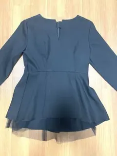 【titivate】ペプラムトップス♡チュールドッキング