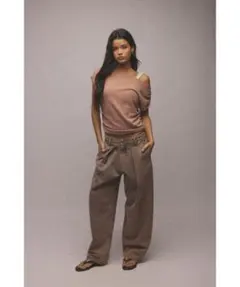 【新品】ALEXIA STAM Color Denim Pants ブロンズ 0のサムネイル