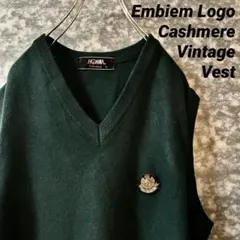 カシミア ベスト