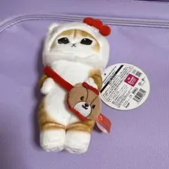 mofusand×サンリオ マスコット キティ　タイニーチャム