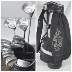 【激安‼️】キャロウェイ ゴルフクラブセット 男性右利き キャディバッグ付き