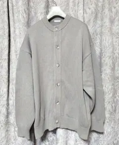クルーネックカーディガン カーディガン