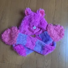 チェシャ猫マフラーキャップ