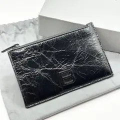 【新品未使用】BALENCIAGA バレンシアガ　フラグメント　財布　レザー