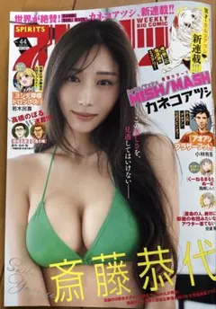 最新号★週刊スピリッツNo.44 斉藤恭代応募券付⭕️