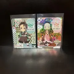 鬼滅の刃 丸美屋コラボステッカー 竈門炭治郎＆竈門禰豆子セット