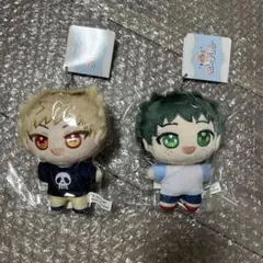 2点セット】僕のヒーローアカデミア もっちび ぬいぐるみ 緑谷出久 轟