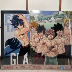 一番くじ　フェアリーテイル　F賞　クリアポスター　セット