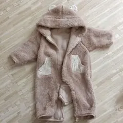 ベビー フリース ロンパースアウター 50〜70cm