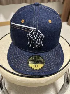 ニューヨークヤンキース ニューエラキャップ デニム素材