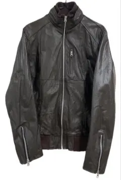レザージャケット シングルライダースジャケット 革ジャン フライトジャケット