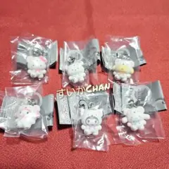 めじるしアクセサリー サンリオキャラクターズ ふわふわスノー コンプ ガチャ ㉗