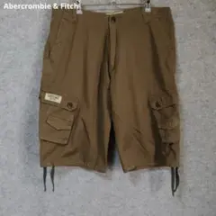 Abercrombie & Fitch ブラウンカーゴショートパンツ