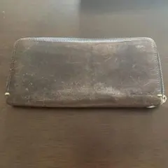 paul smith ブラウンレザー長財布