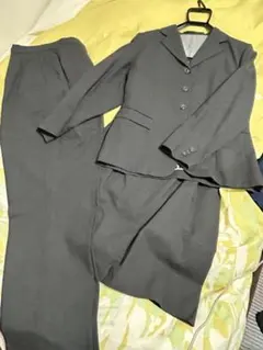 セミオーダースーツ グレー スカート パンツ 3点セット　MからＬサイズ