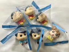 クレヨンしんちゃん フィギュア 6体セット(しんちゃん、かざまくん、ひまわり)