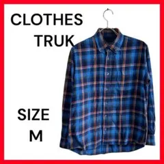 Clothes Truk チェック柄長袖シャツ M