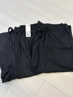 UNIQLOレーヨンリラコ2枚セット　黒XXL