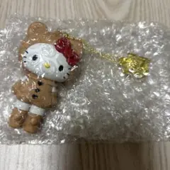 ハローキティ展 シークレット マスコット チャームA くまスーツ
