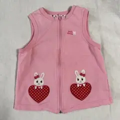 MIKI HOUSE うさこ　ベスト　110