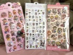 シール まとめ売り クレヨンしんちゃんなど 3枚セット♡♡