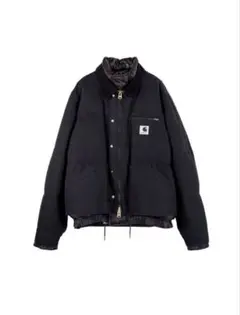 sacai Carhart Washed Duck Puffer Jacket
