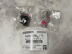 サンリオ　ハローキティ　めじるしアクセサリー　小悪魔　お花　ガチャ