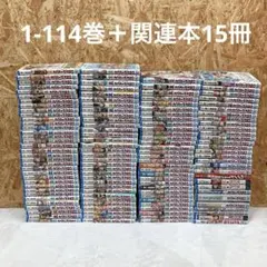ONE PIECE ワンピース1-110巻＋関連本9冊セット 尾田栄一郎 - メルカリ